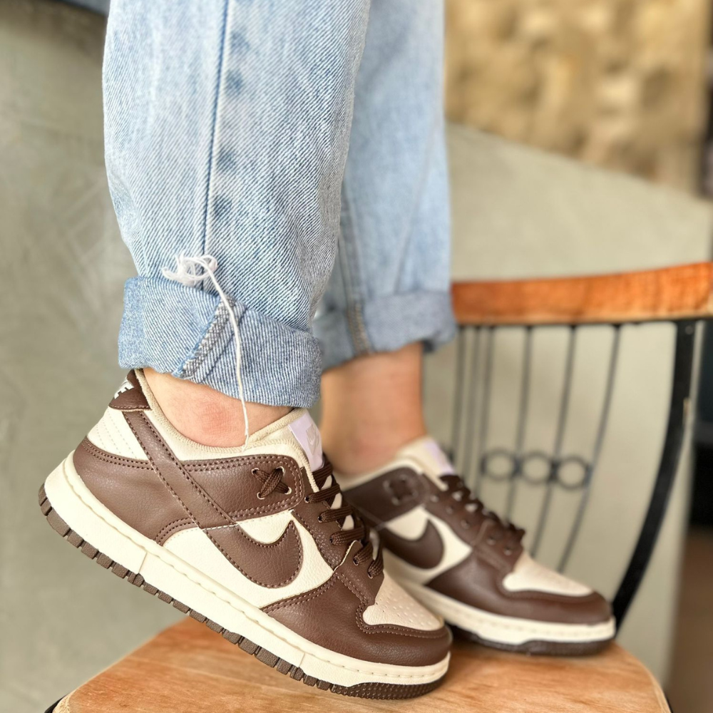 TĂȘnis Nike Dunk Cacau Premium