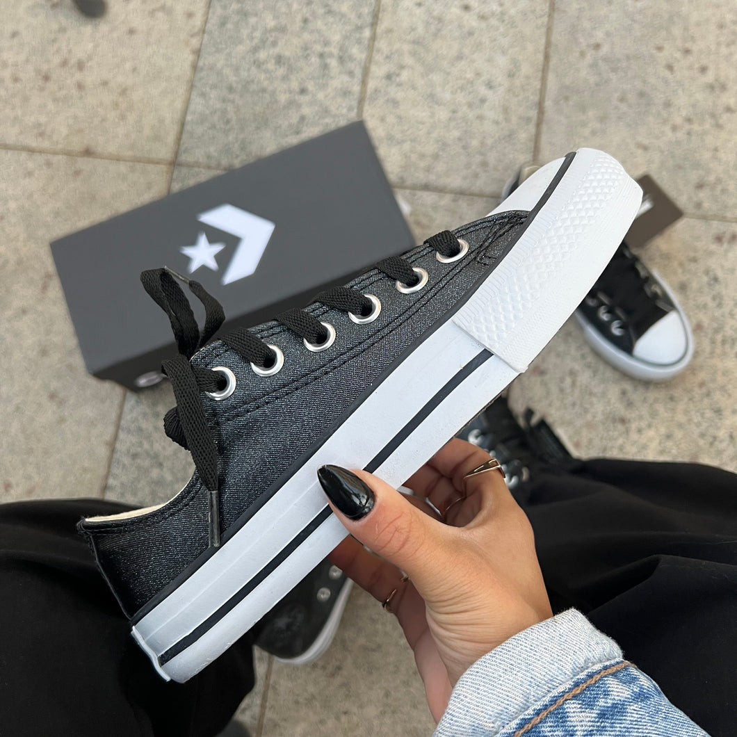 TĂȘnis All Star Glow Preto Feminino Premium