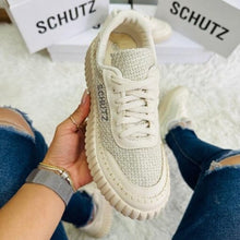 Carregar imagem no visualizador da galeria, Tênis Schutz Cinza Claro Premium