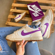 Carregar imagem no visualizador da galeria, TĂȘnis Nike Dunk Croco Roxo Premium