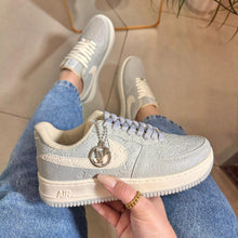 Carregar imagem no visualizador da galeria, TĂȘnis Nike Air Force Louis Vuitton Azul