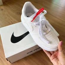 Carregar imagem no visualizador da galeria, Tênis Nike Air Force Branco Clássico Premium