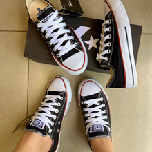 Carregar imagem no visualizador da galeria, Tênis All Star Preto e Vermelho Clássico
